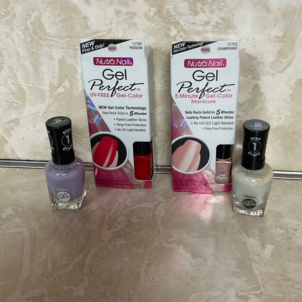 Gel Perfect UV-Free Gel-Color Kit - Passion Red